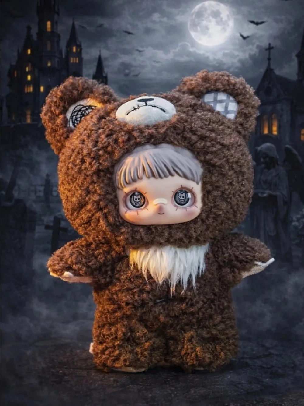 Maymei Dark Forest Series Confirmed Bear Bell Plush Doll